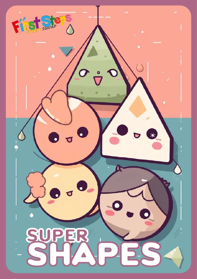 Super Shapes — actual First Steps student book cover