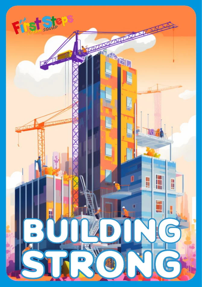 Building Strong — actual First Steps student book cover