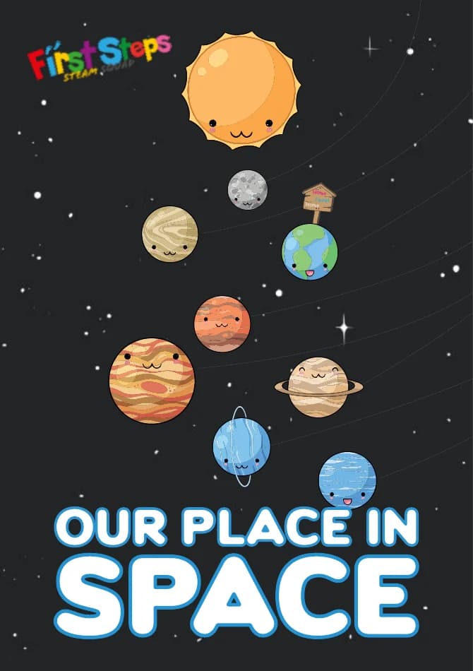 Our Place in Space — actual First Steps Unit 5 student book