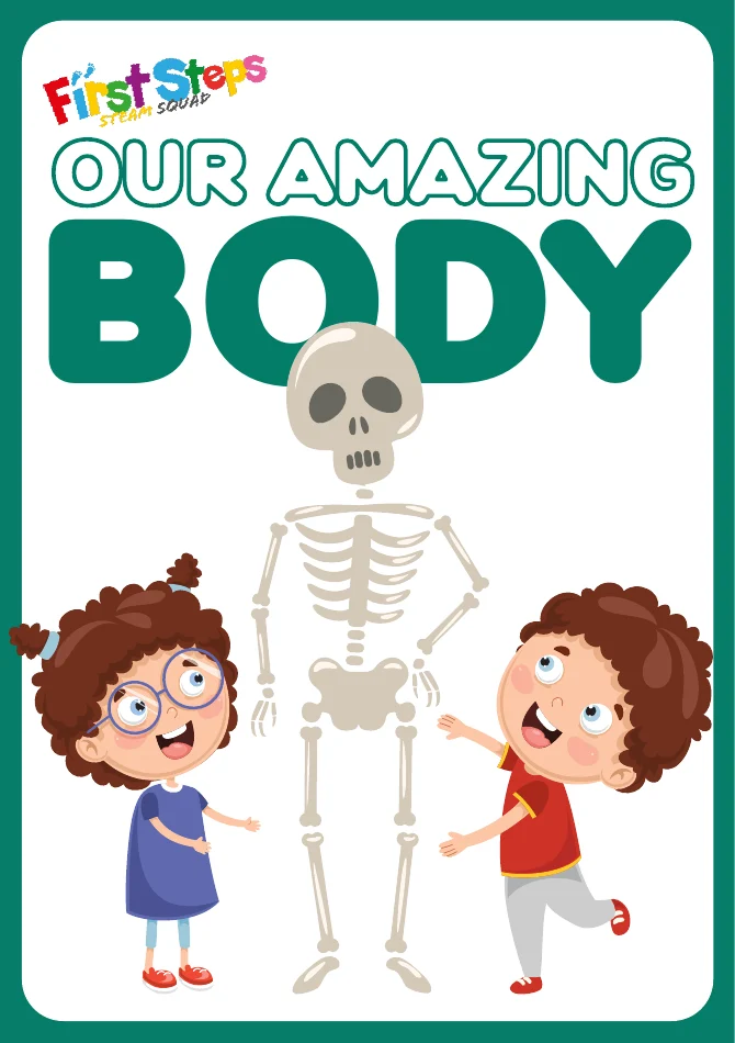 The Human Body — actual First Steps student book cover