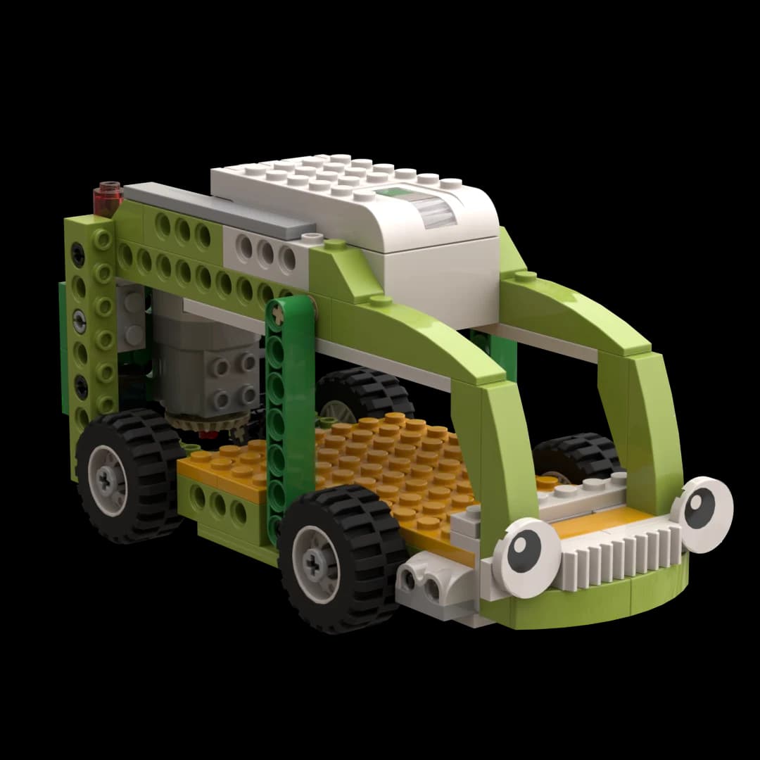 Original LEGO 45300 BusBot course model
