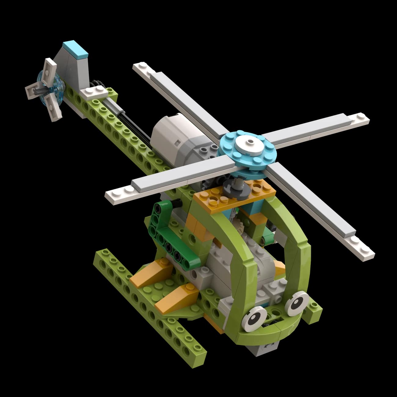 Original LEGO 45300 FlyBot course model