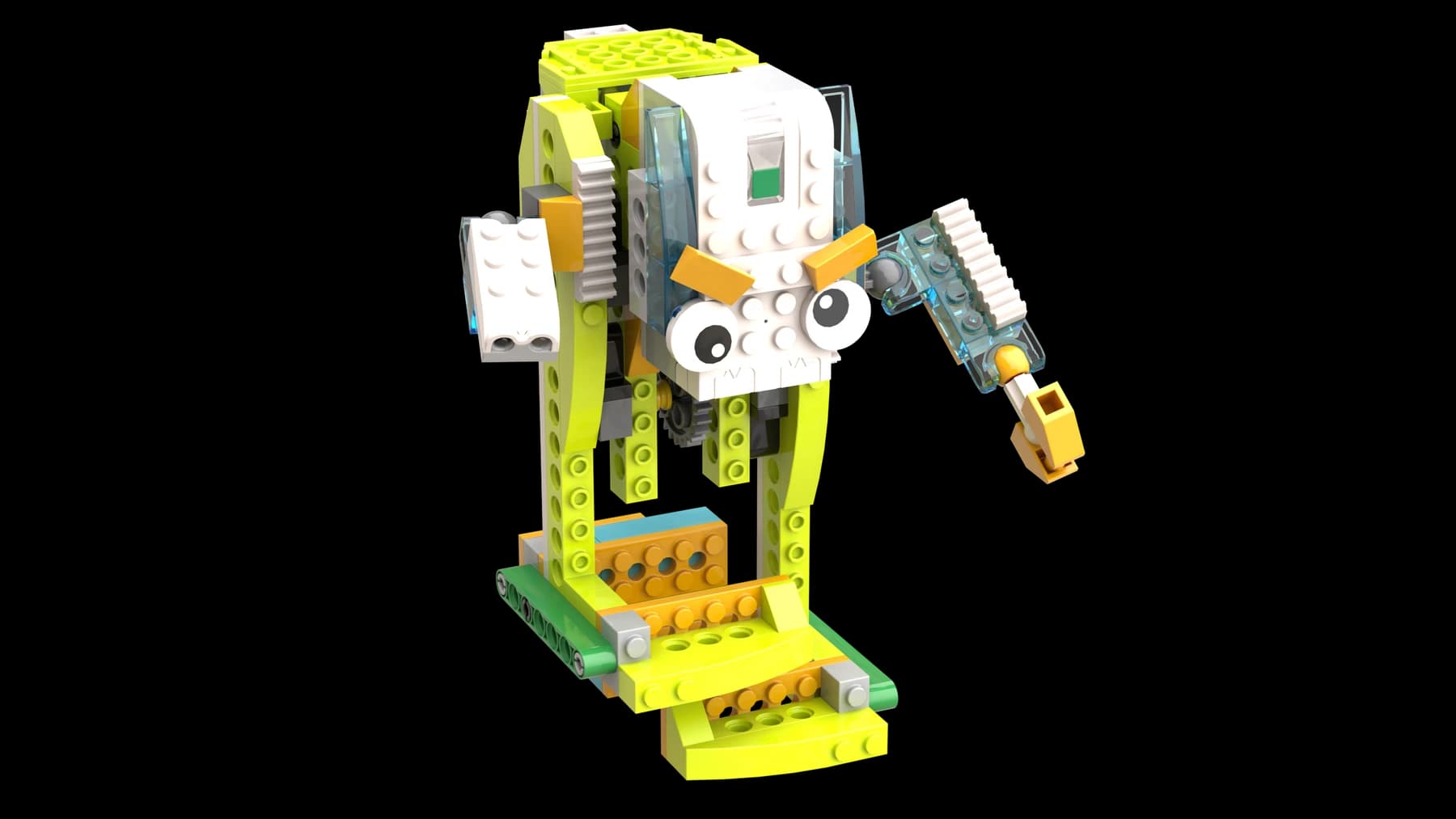 Original LEGO 45300 FootBot course model