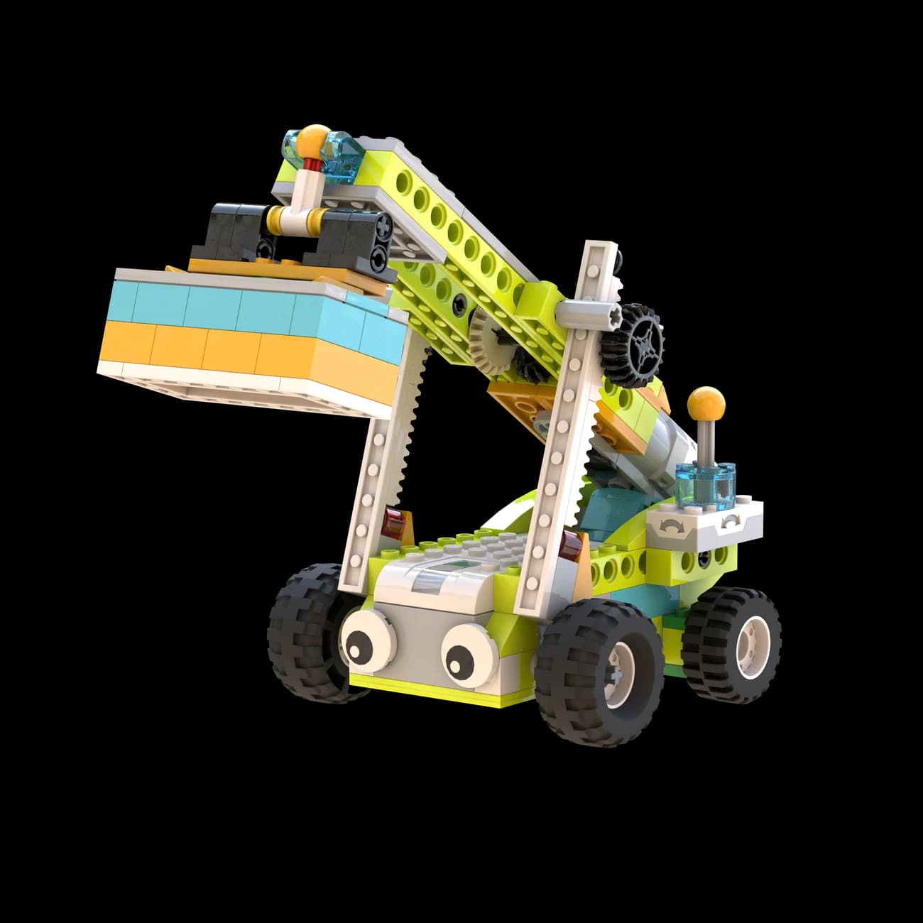 Original LEGO 45300 LiftBot course model
