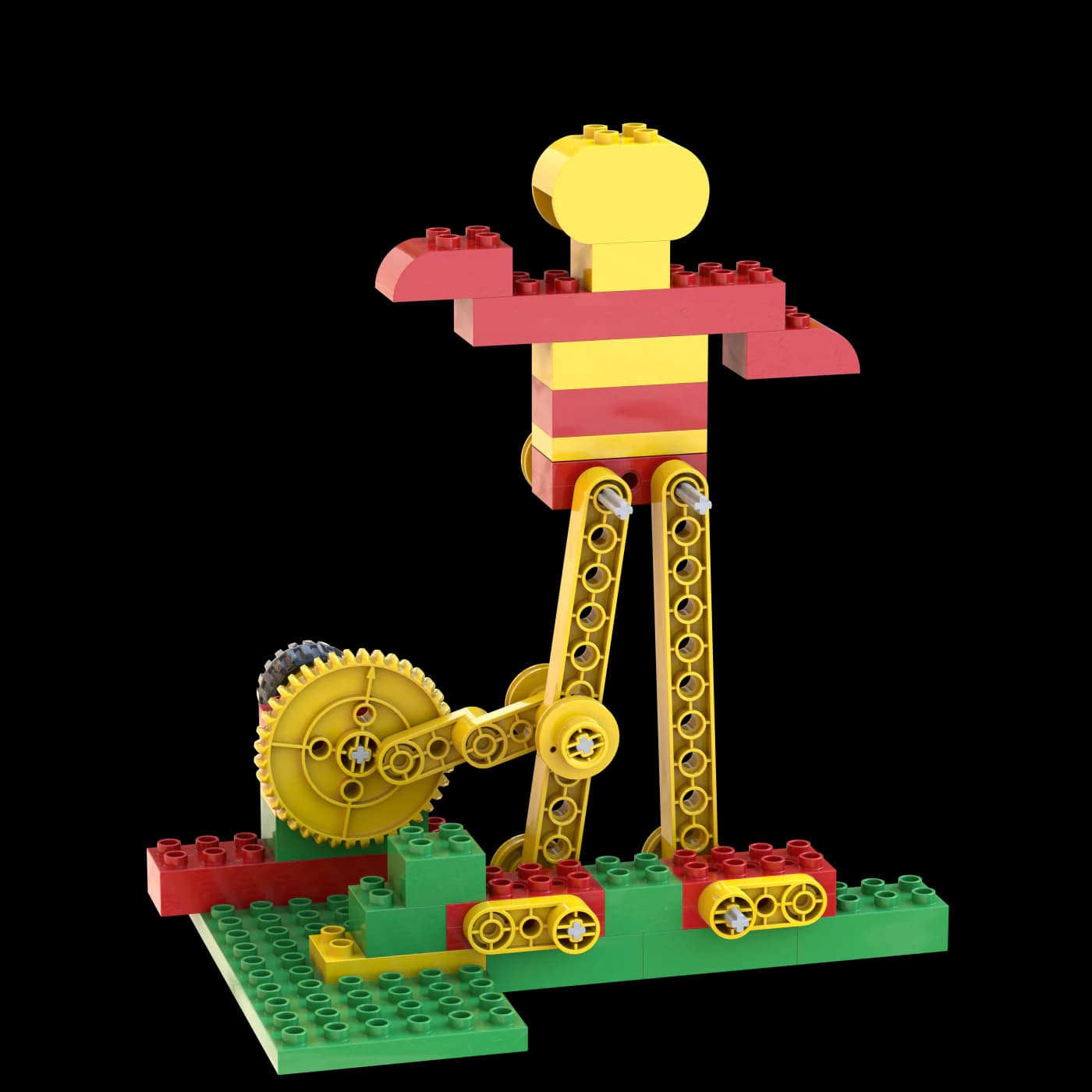 The official LEGO Dancer model from the ESM course