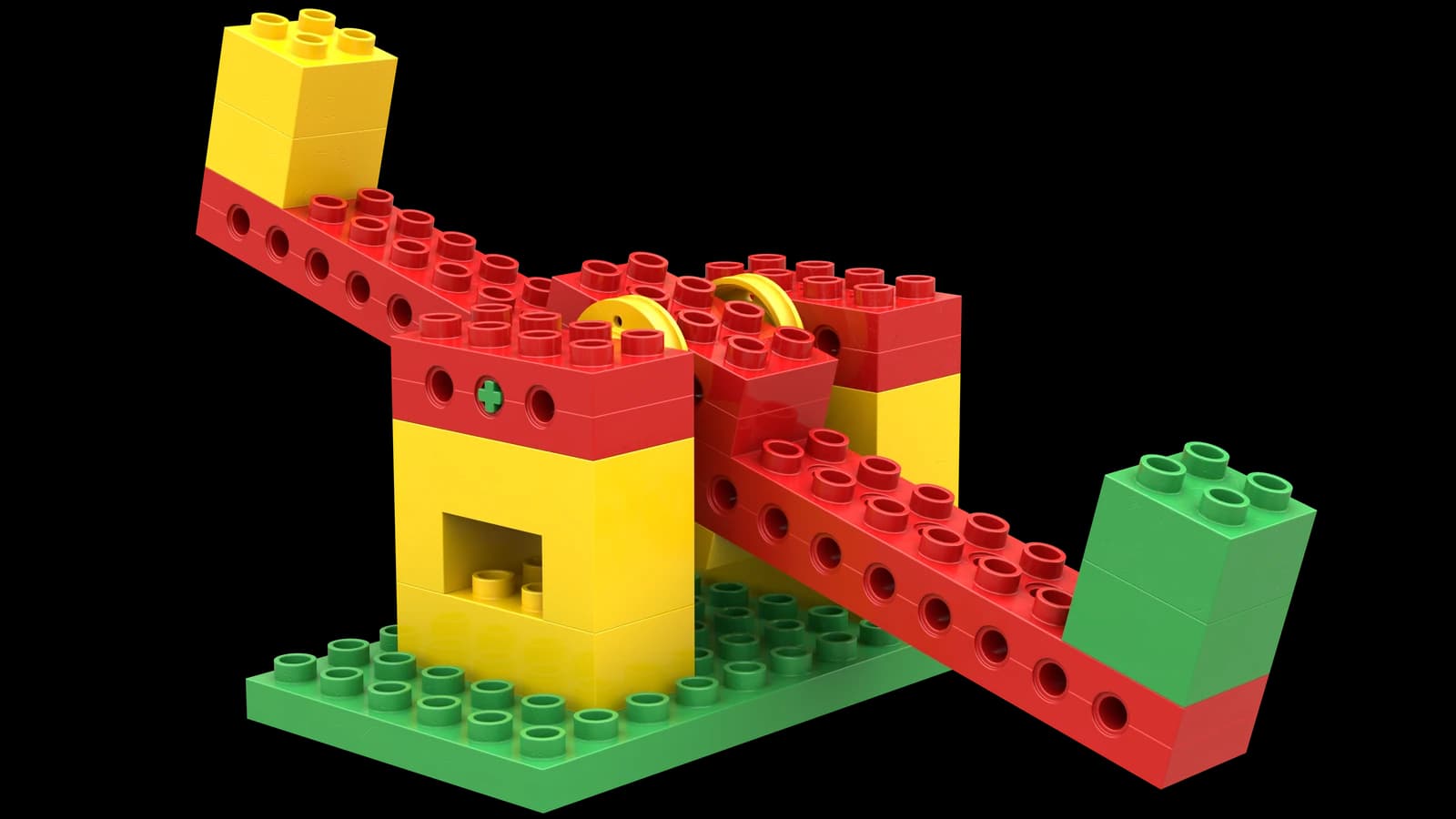 LEGO Seesaw model used in ESM Book One