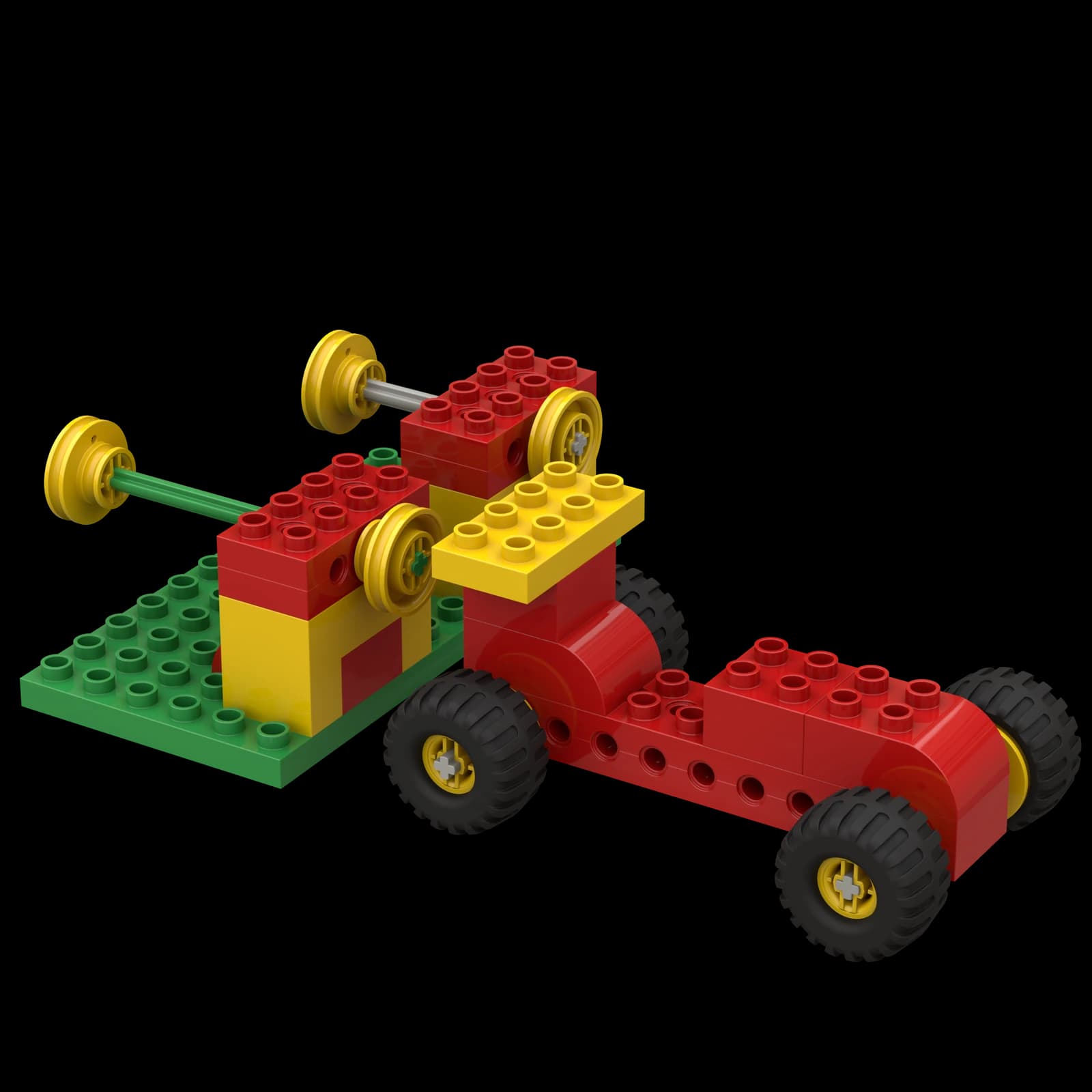 LEGO Race Car model used in ESM Book Two